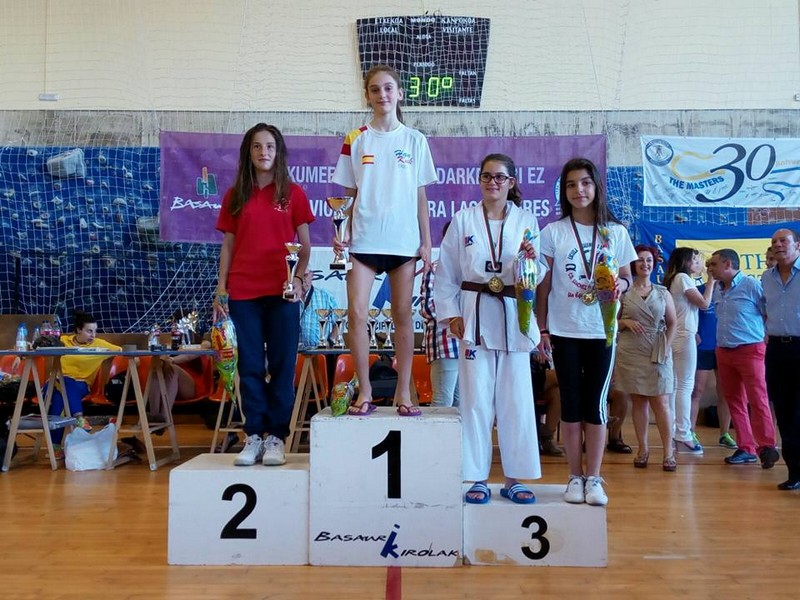 Medallas en el campeonato The Masters. Basauri